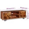 TV Stand Solid Wood Sheesham 47.2"x11.8"x15.7"