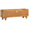 Hand Carved TV Stand 47.2"x11.8"x15.7" Solid Wood Reclaimed