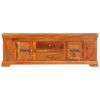 TV Stand 46.9"x11.8"x15.7" Solid Wood Acacia