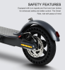 350W Electric balance scooter.  25 km/h speed portable folding load 120kg climb 15° range 30km LED lighting