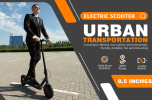 350W Electric Balance Scooter 30 km/h speed portable folding load 120kg climb 15° range 35km LED lighting