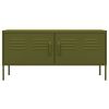 TV Stand Olive Green 41.3"x13.8"x19.7" Steel