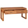 TV Stand 39.4"x15.7"x17.7" Teak Wood