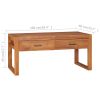 TV Stand 39.4"x15.7"x17.7" Teak Wood