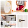 Self Adhesive Cabinet Door Bumpers 25 pcs Sticky Silicone Clear Sound Dampening Rubber Bumpers Cabinet Bumpers for Wall Protection Kitchen