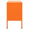 TV Stand Orange 41.3"x13.8"x19.7" Steel