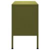 TV Stand Olive Green 41.3"x13.8"x19.7" Steel