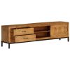 TV Stand Solid Wood Mango 55.1"x11.8"x15.7"