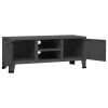 Industrial TV Stand Anthracite 41.3"x13.8"x16.5" Metal