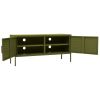 TV Stand Olive Green 41.3"x13.8"x19.7" Steel