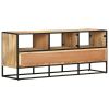 TV Stand 43.3"x11.8"x17.7" Rough Mango Wood