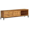 TV Stand Solid Wood Mango 55.1"x11.8"x15.7"