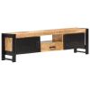 TV Stand 55.1"x11.8"x15.7" Rough Mango Wood