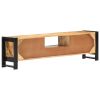 TV Stand 55.1"x11.8"x15.7" Rough Mango Wood