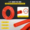 VEVOR 1000Ft PEX Tubing Pipe 1/2" PEX Tubing Oxygen Barrier Radiant Floor PEX Pipe Radiant Heat Floor Heating Plumbing Cold and Hot Water Tubing