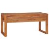 TV Stand 39.4"x15.7"x17.7" Teak Wood