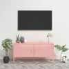 TV Stand Pink 41.3"x13.8"x19.7" Steel