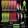 Bionic Bait VIB Thunder Frog Soft Bait; Decoy Lure With Bright Slice; Bait Set