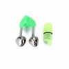 Goture 20pcs/10pcs Portable LED Night Fishing Rod Alarm Bell With Dual Ring Bells