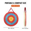 Solid Straw Round Archery Target for Backyard Outdoor Hunting Shooting Practice