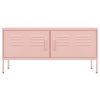 TV Stand Pink 41.3"x13.8"x19.7" Steel